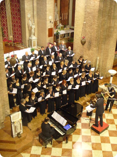 La Polifonica Benedetto Marcello a Jesolo Giugno 2010