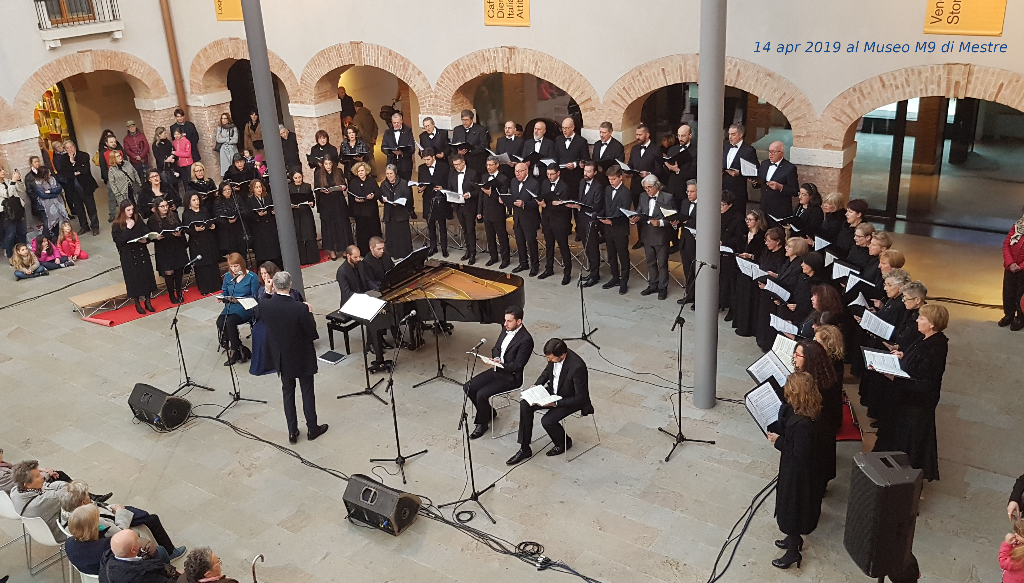Polifonica all M9 a Mestre 14 aprile 2019
